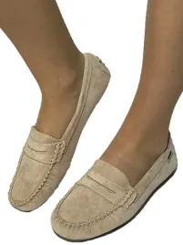 mokasyny-damskie-buty-skorzane-zamsz-bezowe-37