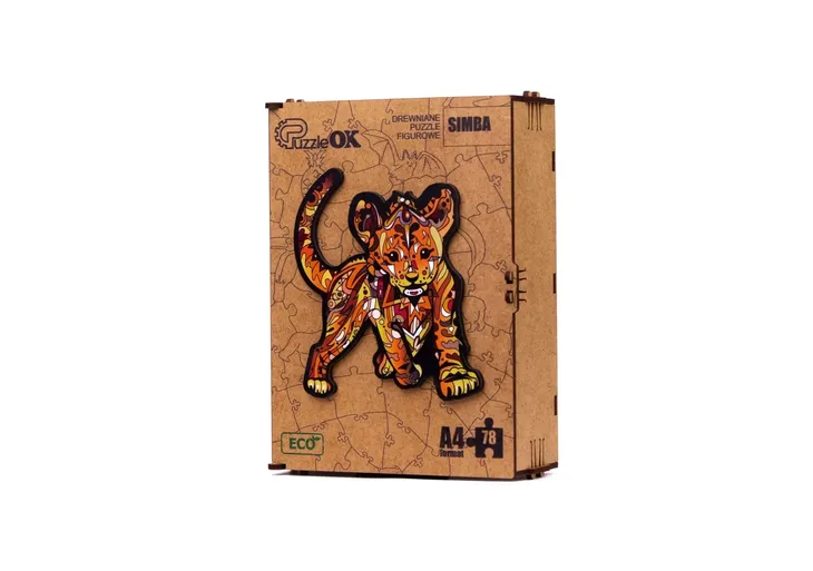 drewniane-puzzle-eco-simba-a4-stan-nowy