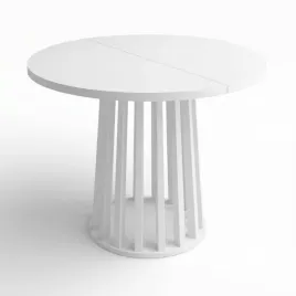 bialy-stol-okragly-rozkladany-lamel-fi-100-40-140-salon-kuchnia