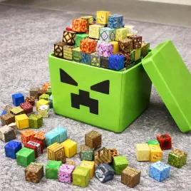 mix-klockow-magnetycznych-minecraft-z-pudelkiem-218-el