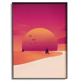plakat-w-ramie-a3-30x40-wzor-aesthetic-01