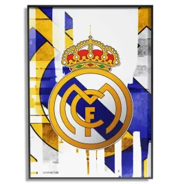 plakat-w-ramie-a3-30x40-wzor-real-madrid-05
