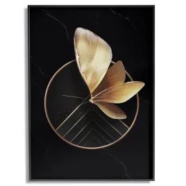plakat-w-ramie-a3-30x40-wzor-black-gold-09