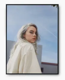 plakat-a3-30x40-w-ramie-imp-billie-eilish-01