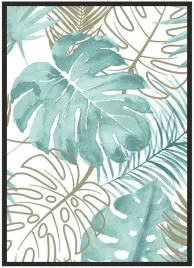 plakat-a5-13x18-w-ramie-duzo-wzorow-monstera-05