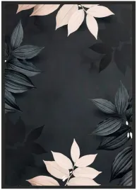 plakat-a3-30x40-w-ramie-duzo-wzorow-liscie-35