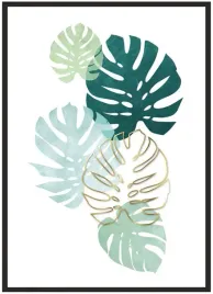 plakat-a5-13x18-w-ramie-duzo-wzorow-monstera-09