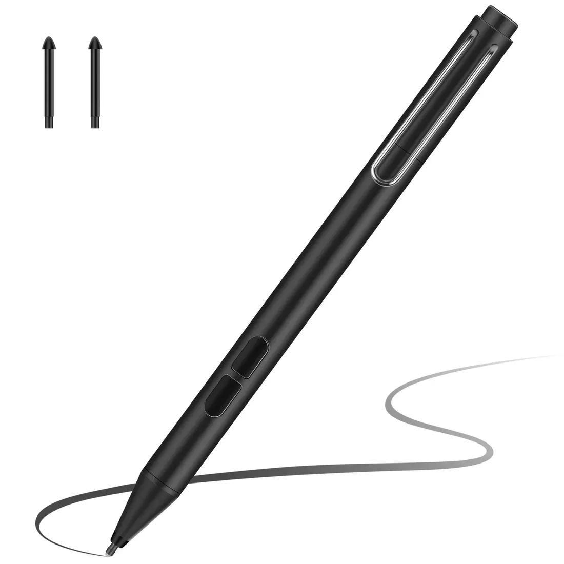 pioro-rysik-do-microsoft-surface-pen-4096-czarny-stan-nowy