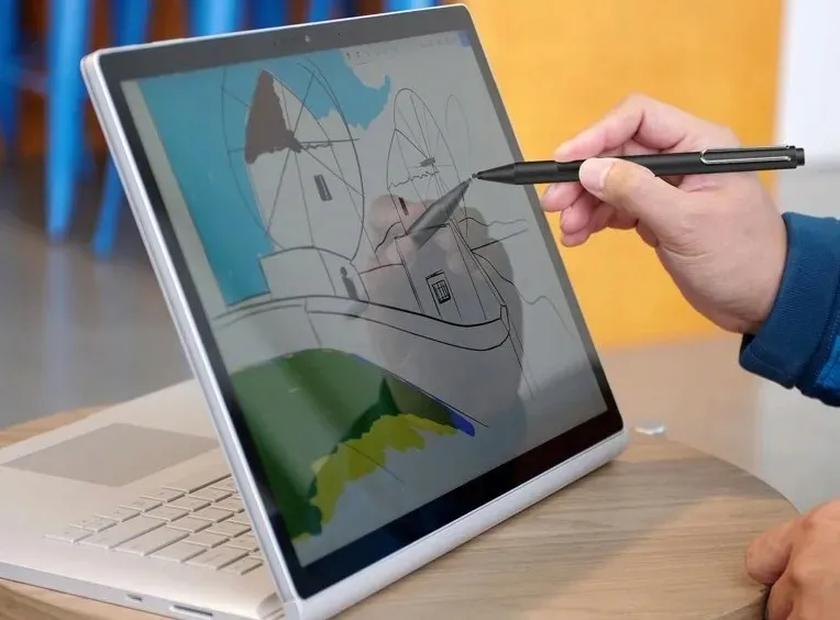pioro-rysik-do-microsoft-surface-pen-4096-czarny-stan-nowy