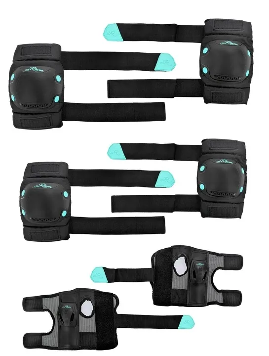 ochraniacze-raven-dexard-black-mint-s