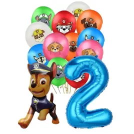 balony-na-urodziny-psi-patrol-zestaw-balonow-chase-47-cm-cyfra-2-na-hel