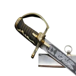 polska-szabla-husarska-1750-z-paluchem-z-xvii-w-z-pochwa-grawerowana