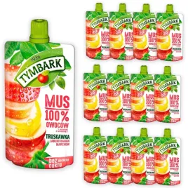 tymbark-mus-100percent-truskawka-jablko-banan-marchew-120-g-x-12-sztuk