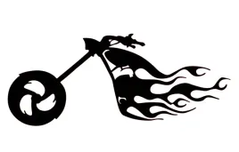 naklejka-bez-tla-inensticker-na-auto-szybe-samochod-harley-plomien