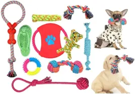 zabawki-dla-psa-szarpak-gryzak-dysk-10-elementow