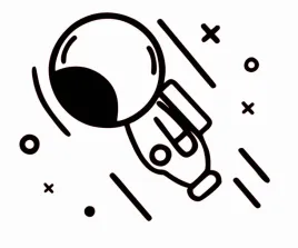 naklejka-bez-tla-na-auto-samochod-szybe-astronauta-kosmos-leci