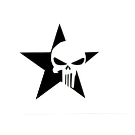 naklejka-na-auto-szybe-punisher-i-gwiazda