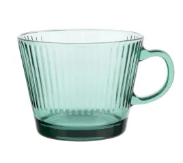 filizanka-szklana-kubek-ryflowana-barwiona-zielona-410ml-1szt
