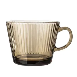 kubek-szklany-filizanka-ryflowany-bursztynowy-410ml-1szt