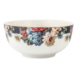 miska-porcelanowa-salaterka-biala-w-kwiatki-14cm-600ml-1szt