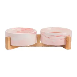 miska-dla-psa-kota-podwojna-ceramiczna-2-x-400ml