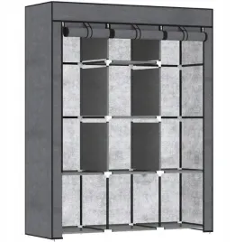 szafa-materialowa-z-wieszakami-na-ubrania-8-polek