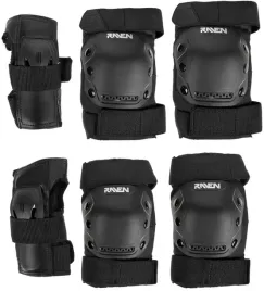 ochraniacze-raven-dexard-black-xl