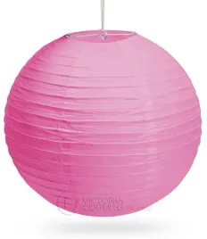 lampion-papierowy-kula-60cm-rozowy