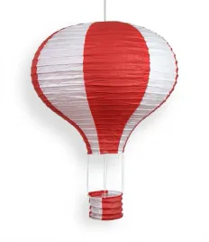 lampion-papierowy-balon-40cm-czerwony