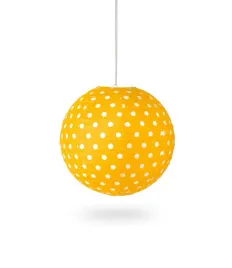 lampion-kula-papier-dot-30cm-pomaranczowy