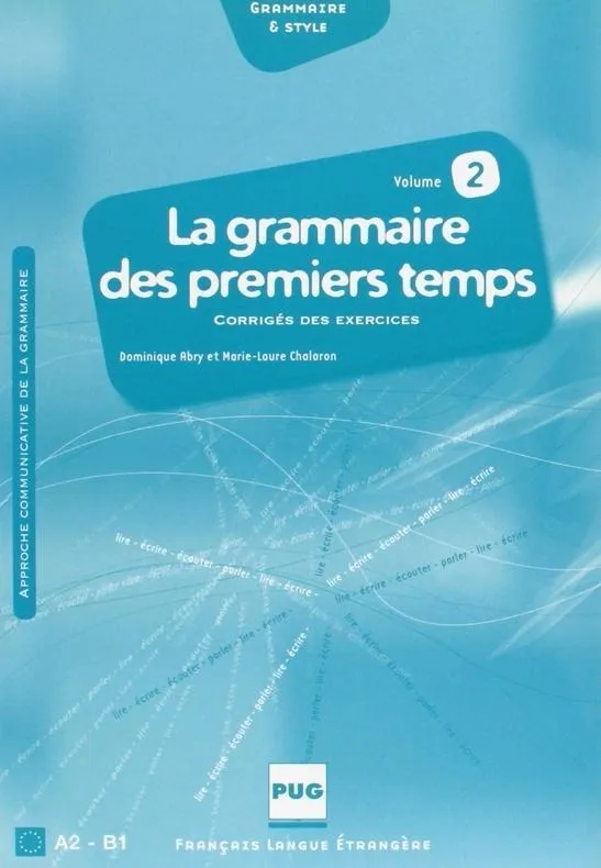 grammaire-des-premiers-temps-t-2-corrige