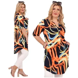 tunika-z-kieszeniami-duze-rozmiary-polski-producent-sukienka