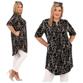 tunika-z-kieszeniami-duze-rozmiary-polski-producent-sukienka