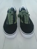 vans-czarno-zielone-stan-nowy