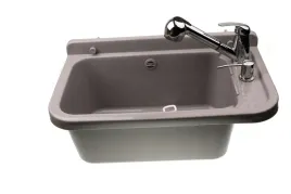 zlew-zlewozmywak-plastikowy-bateria-dozownik-szary
