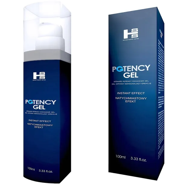 POTENCY GEL ŻEL NA MOCNĄ EREKCJE SILNA POTENCJA WZWÓD DŁUŻSZY STOSUNEK 100