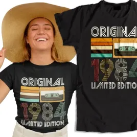 koszulka-na-40-urodziny-damska-vintage-kaseta