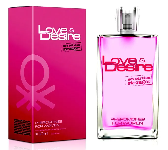 ORG LOVE DESIRE DAMSKIE PIĘKNE INTENSYWNE PERFUMY Z FEROMONAMI FEROMONY 100