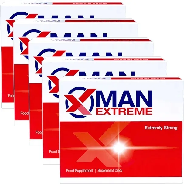 MAN-EXTREME MOCNA EREKCJA SILNA POTENCJA POWER 5 KAPSUŁEK