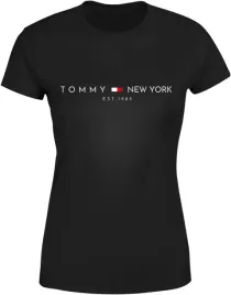 koszulka-damska-tommy-new-york-est-1985-czarna-t-shirt-damski