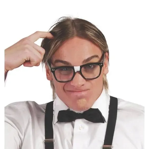 okulary-nerda-nerd-kujon-czarne
