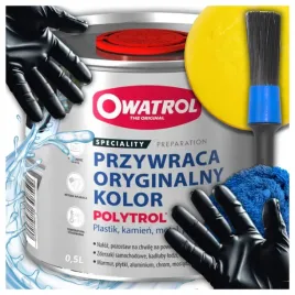 Zdjęcie produktu OWATROL POLYTROL KIT płyn do trwałej regeneracji tworzyw plastików 500ml