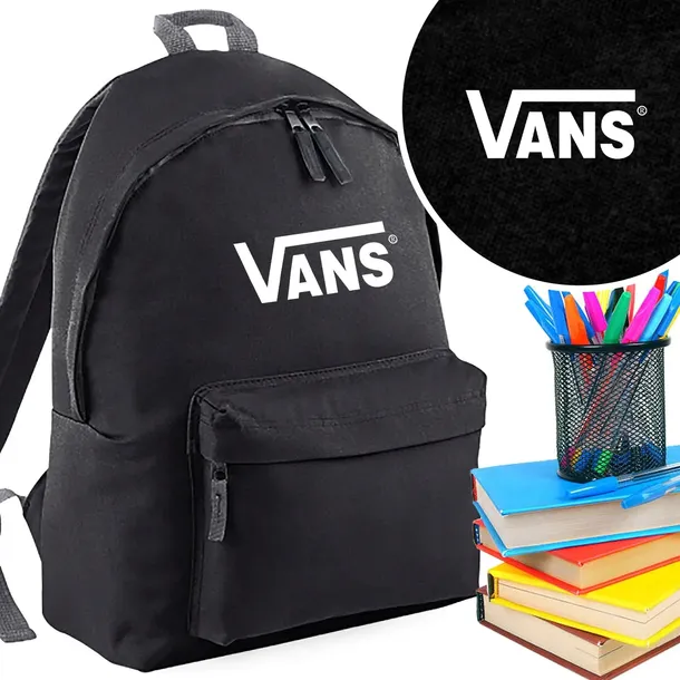 PLECAK SZKOLNY TORNISTER VANS 02 CZARNY