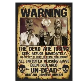 dekoracja-warning-ostrzezenie-zombie-halloween-2