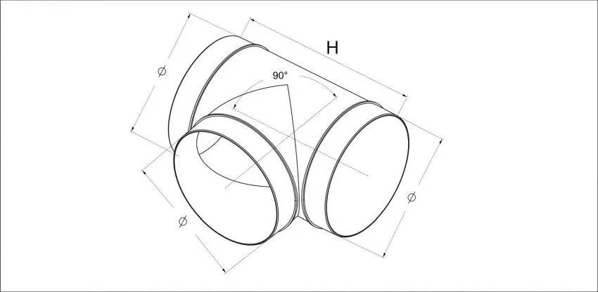trojnik-awenta-100-mm-stan-nowy