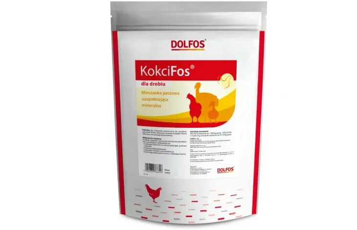 Kokcifos kokcydioza drób kury kokcydia 1 kg