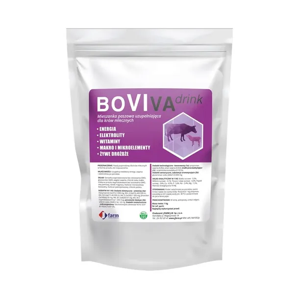 Boviva Drink 1 kg drink poporodowy dla krów JFARM
