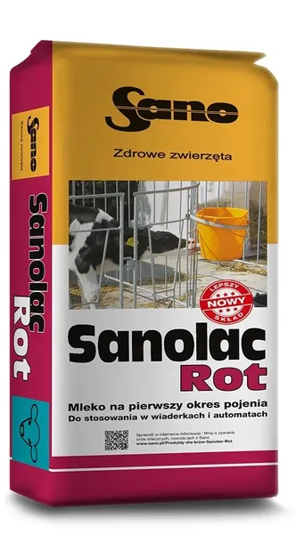Sanolac Rot Sano 25kg mleko dla cieląt hodowlanych