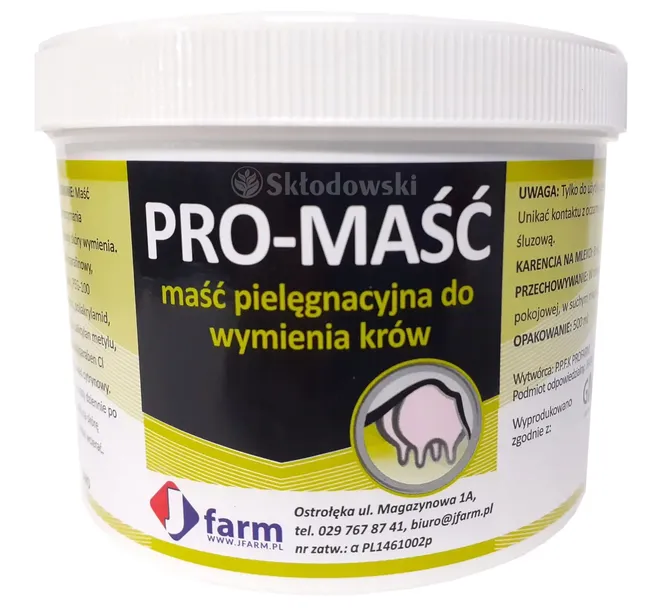 Jfarm PRO-MAŚĆ 500 G zapalenie skóry wymienia