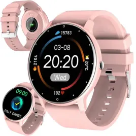 zegarek-smartwatch-rozowy-damski-opaska-smartband